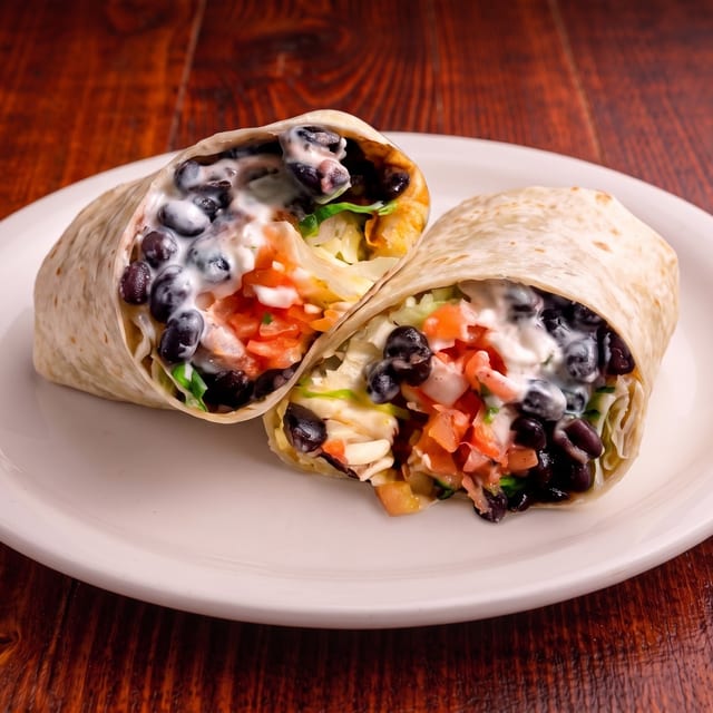 Veggie Burrito.